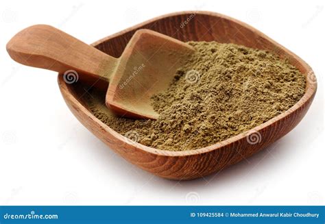 Henna hair dye powder stock photo. Image of beauty, bowl - 109425584