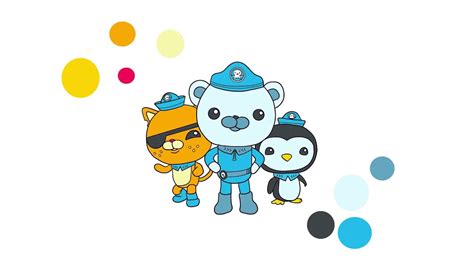 Draw And Color Octonauts The Captain Barnacles Peso Penguin Kwazii Cat Youtube