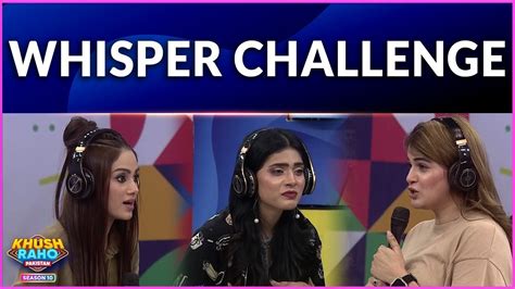 Wispher Challenge Khush Raho Pakistan Season Faysal Quraishi