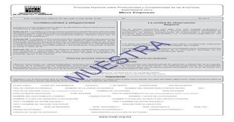 Muestra Instituto Nacional De Estadística Y · Muestra 3 Los Datos Proporcionados A