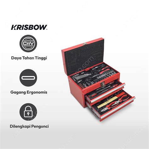 Jual Krisbow Set Perkakas Mekanik Advance Pcs Terbaru Ruparupa