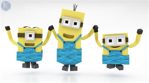 Minions Minecraft Animation Youtube