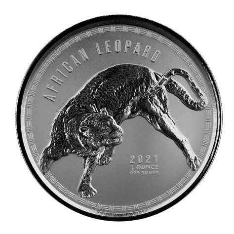 Buy 2021 Ghana African Leopard 1 Oz Silver Coin Fine Silver Coins By