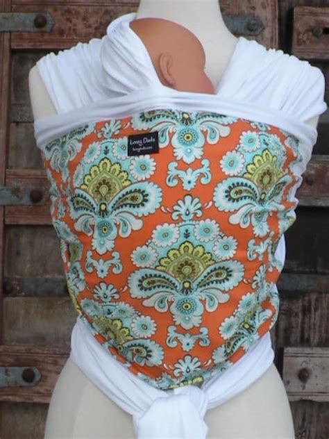 Organic Cotton Baby Wrap Carrier-wallpaper-newborn to Toddler - Etsy