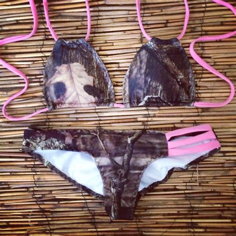 Nani Bikini Real Tree Camo Camouflage Scrunchbutt Bikini Camo And