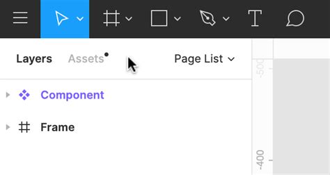 View Layers And Pages In The Left Sidebar Figma Learn Help Center