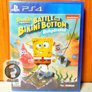 Jual Spongebob Squarepants PS Kaset Spongeboob Battle For Bikini Bottom Jakarta Barat CV