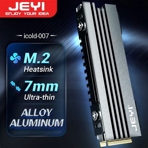 Jeyi M Ssd Heatsink Nvme Ngff Cooling Aluminum Cooler Radiator With