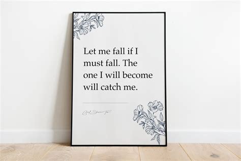 Baal Shem Tov Let Me Fall If I Must Fall The One I Will Become Will