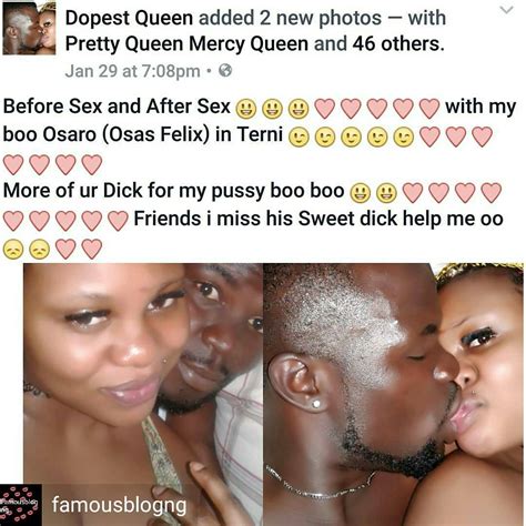 Naija Babe Post Before And After Sex Pix On Instagram Romance Nigeria