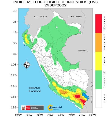 Senamhi On Twitter Fwi Sierra Sur Occidental Y Selva Norte Y Centro