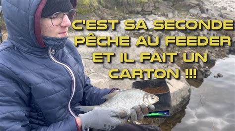 C est sa SECONDE pêche de PLAQUETTES et BREMES au feeder feeder pêche