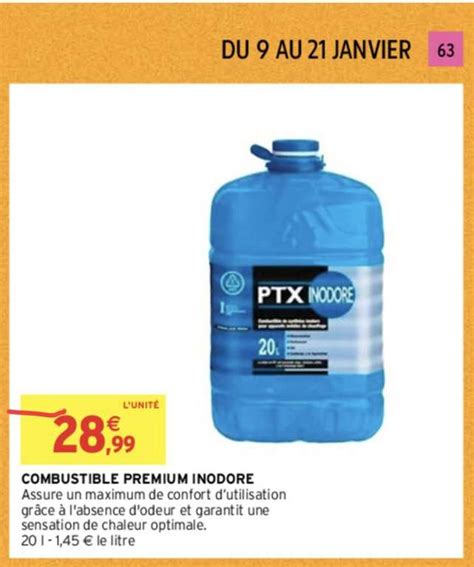 Combustible Premium Inodore Ptx Pour Po Le P Trole L Dealabs