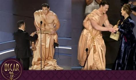 Esta es la verdad detrás del desnudo de John Cena en la ceremonia de