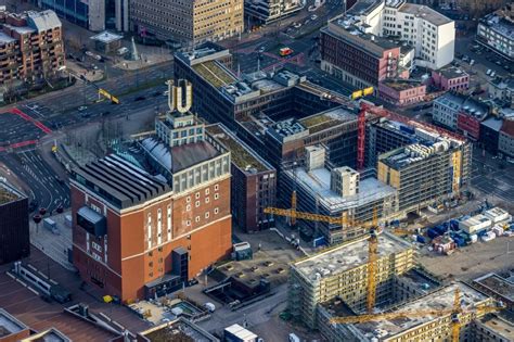 Dortmund Aus Der Vogelperspektive Baustelle Zum Neubau Der Hotelanlage