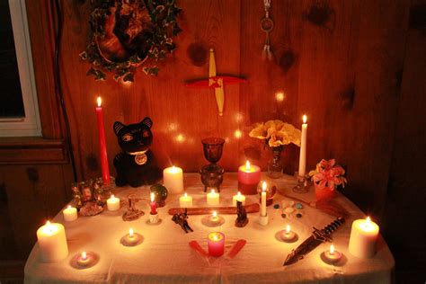 Imbolc Altar 2015 by Blackmoonlight on DeviantArt