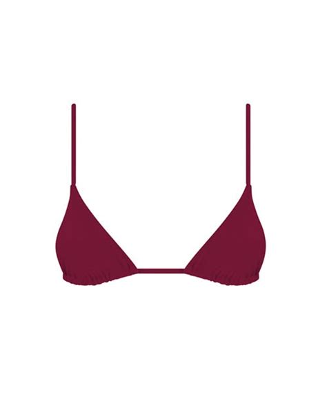 Red String Bikini Top String Bralette Ark Swimwear