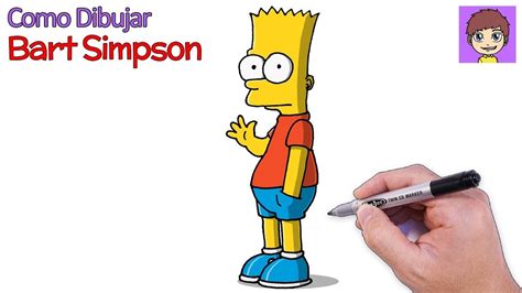 Como Dibujar A Bart Simpson Paso A Paso Dibujos Para Dibujar