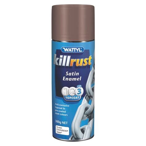 Killrust Enamel Satin Colorbond Jasper Aerosol 300g