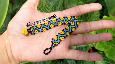 PULSERA SENCILLA PARA PRINCIPIANTES MANILLA DE CHAQUIRAS MOSTACILLAS