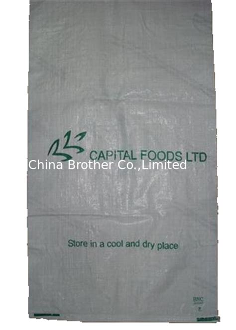 Custom Polypropylene Pp Woven Sacks For Flour Seeds Urea