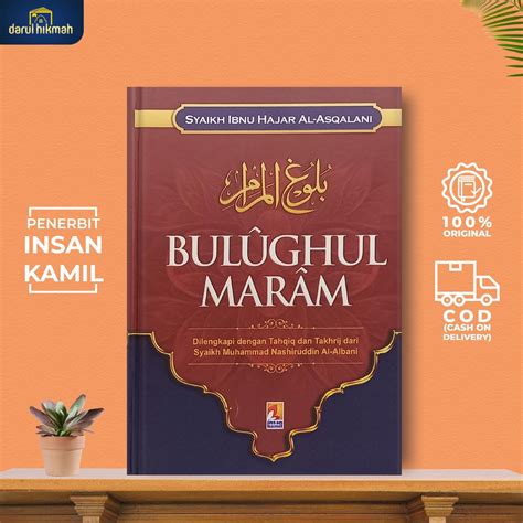 Jual Buku Bulughul Maram Ibnu Hajar Al Asqalani Insan Kamil Shopee