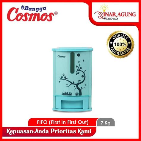 Jual Cosmos 007 Pundi Sarana Penyimpan Beras 7 Kg Indonesia Shopee