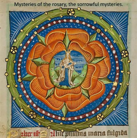 Mysteries Of The Rosary The Sorrowful Mysteries List