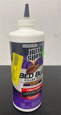 Ossauctions Hot Shot Bed Bug Killer Dust With Diatomaceous Earth