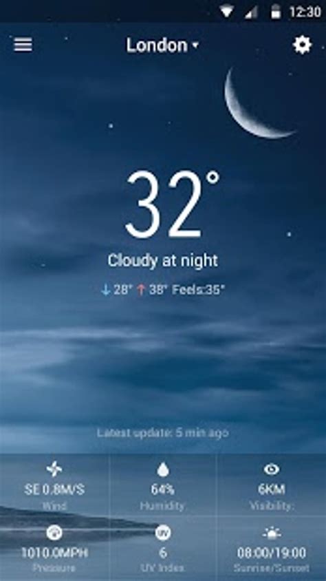 Transparent Clock & Weather for Android - Download