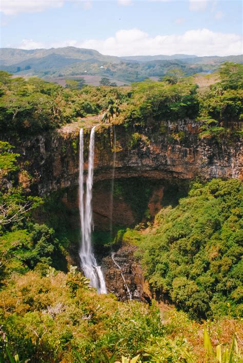 Chamarel Falls Mauritius Waterfall Mauritius Private Island