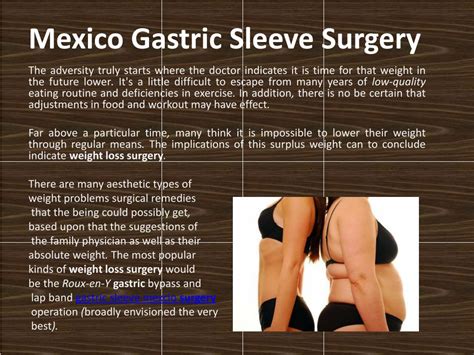 Ppt Gastric Sleeve Tijuana Mexico Surgery In Mexico Powerpoint Presentation Id7407787