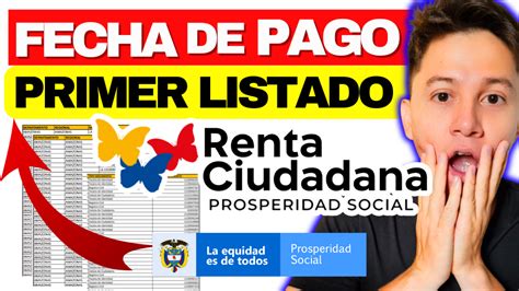 Prosperidad Social Anuncia La Fecha De Pago Del Primer Listado De Renta