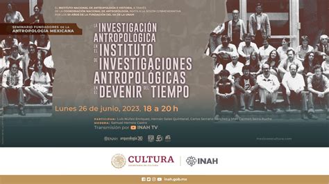 Seminario Fundadores de la Antropología en el Instituto de