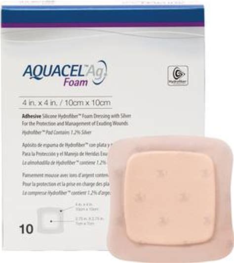 420627 Aquacel Ag Foam Dressing Convatec Wound Dressings