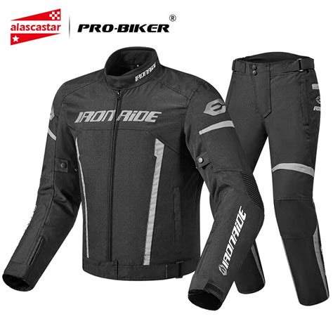 Ironride Waterproof Motorcycle Jacket Set Riding Racing Moto Jacket