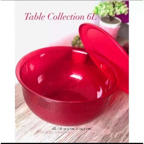 Jual Tupperware Table Collection Ltr Mangkok Saji Promo Di Seller