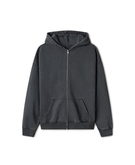 600 GSM 'Anthracite' Zipper – Velour Garments