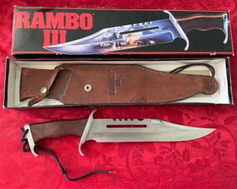 Rambo Iii Knife By United Cutlery Uc W Sheath Box