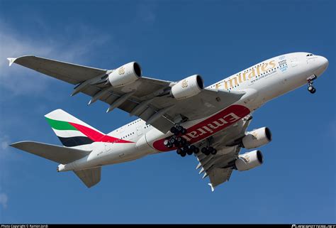 A6 EDG Emirates Airbus A380 861 Photo By Ramon Jordi ID 442733