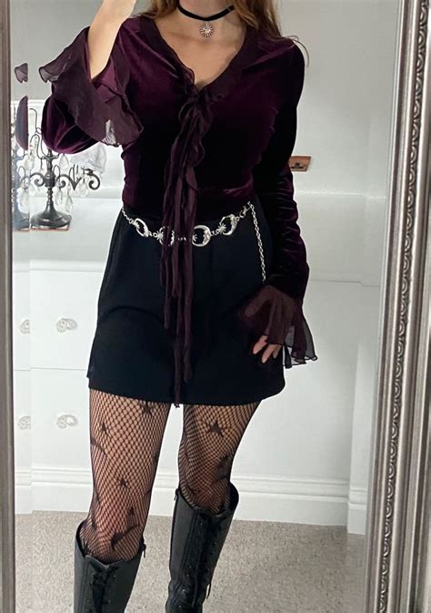 Whimsigoth Velvet Outfit In 2024 Fashion Inspo Outfits Pretty