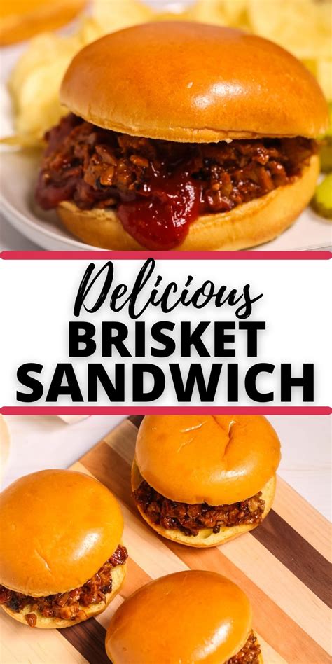 Irresistible Chopped Brisket Sandwich It Is A Keeper