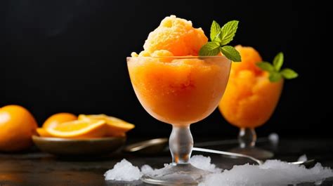 Premium Ai Image Homemade Frozen Aperol Spritz Slushy