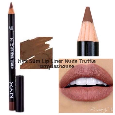 Jual NYX Slim Lip Pencil Nude Truffle Shopee Indonesia