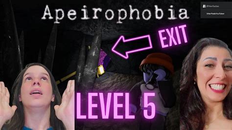 APEIROPHOBIA ROBLOX ATUALIZAÇÃO DE COMO PASSAR LEVEL 5 CAVE