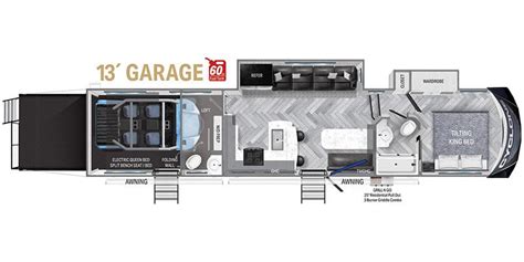 2017 Cyclone Toy Hauler Floor Plans | Wow Blog