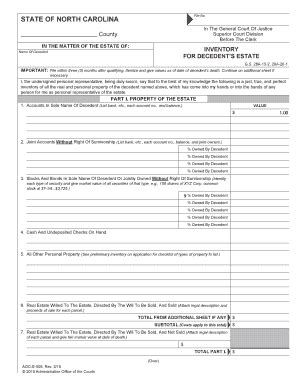 Fillable Online Nccourts State Of North Carolina The North Carolina