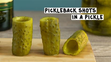 Pickle Back Shots In A Pickle - Tipsy Bartender