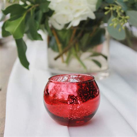 Buy Just Artifacts 2 Inch Round Speckled Mercury Glass Votive Candle