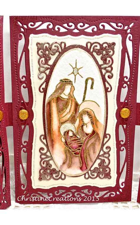 Christinecreations A Nativity Triptych